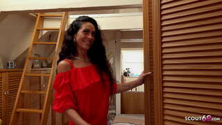 الألمانية الكشفية - نحيف القذرة أمي إغواء إلى الصعب ASSFUCK في وهمية نموذج عمل النقدية